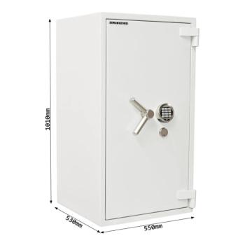Rottner Wertschutzschrank EN4 Projekt 100 Fire Premium Elektronikschloss lichtgrau T05950